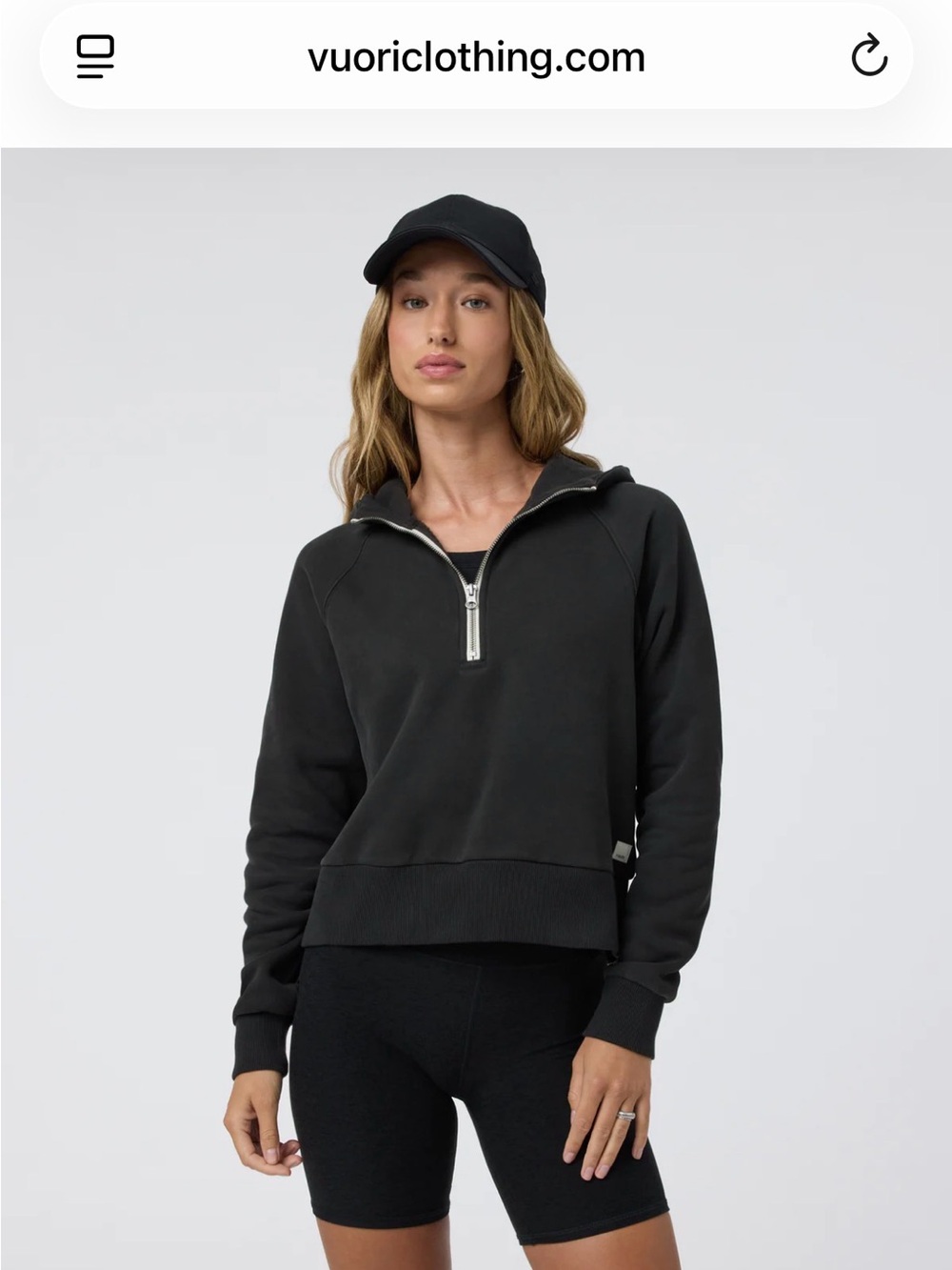 Vuori Restore Half Zip Hoodie - Picture 5 of 5